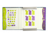Папка для тетрадей SUZY, картонная, на резинках В5 (175х240х25мм)  - фото  1