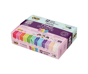 Gouache PASTEL 12 pcs x 20 ml ZB.6692