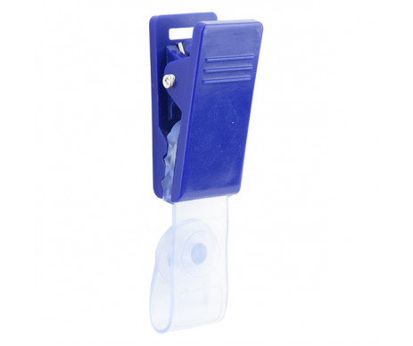 Badge clip blue 4534