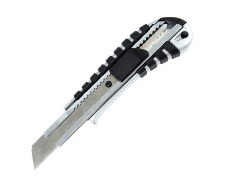 Нож канцелл металлический (Zn) 18мм 2622