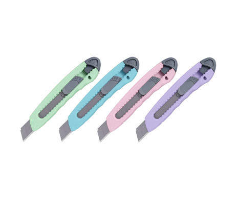 Ніж канцелярський 18 мм мех фіксатор 2627