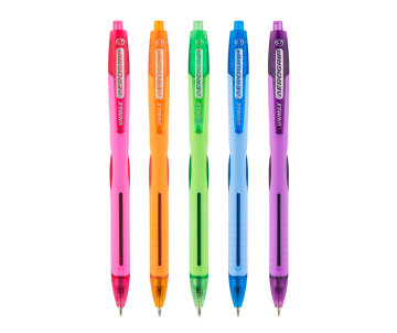 Набір з 5 кулькових автом ручок Aerogrip-3 4869