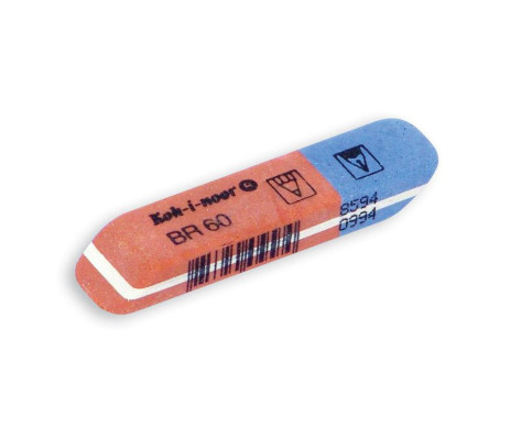 Combined eraser BlueStar 6521/60