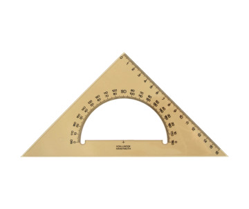 Triangle 45/177 with protractor 6172