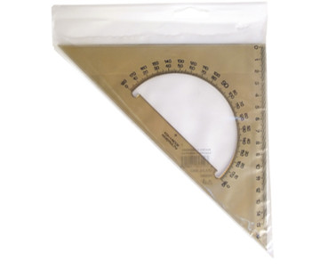 Triangle 45/177 with protractor 6172