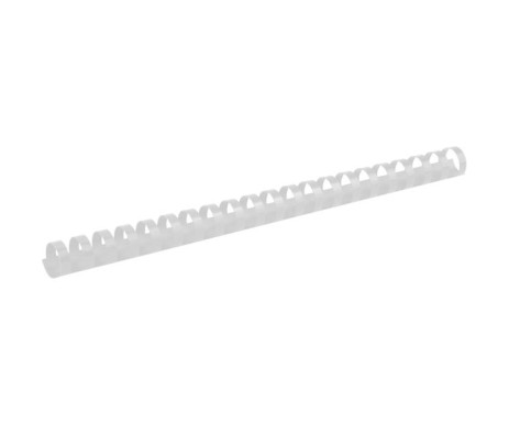 Spring d 19 mm white 100 pcs 4543