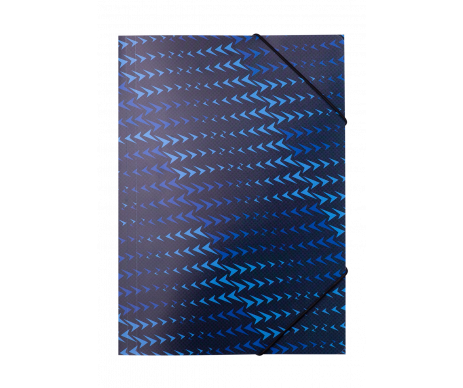 Folder eraser A4 FLASH blue BM 3958-02