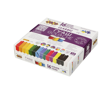 Gouache CLASSIC 16 pcs x 20ml ZB.6613