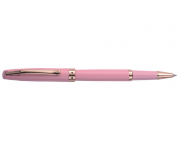 Ручка ролер в футлярі  L рожева R38225
