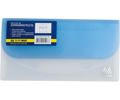 Папка-конверт на липучці TRAVEL BM3708-99