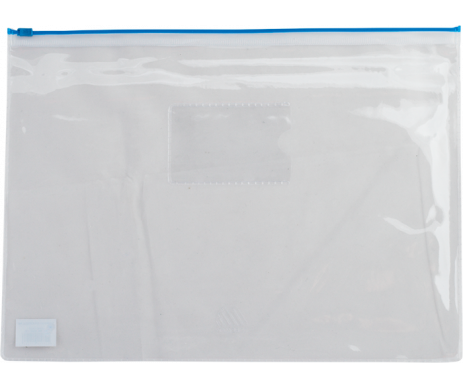 Folder-zipper A4 blue BM.3946-02 