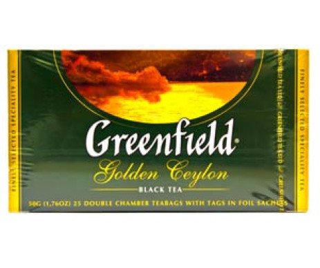 Greenfield tea package black Ceylon 79669