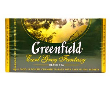 Greenfield tea 25x2g Earl grey Fantasy