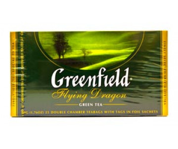 Tea Greenfield green Flag dragon 79672