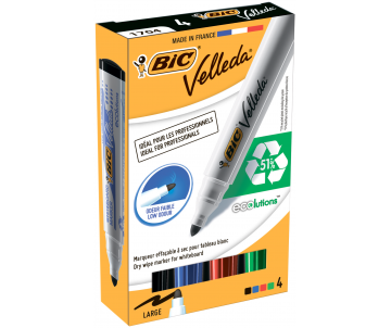Набір маркерів для дощок 4 кольори BIC