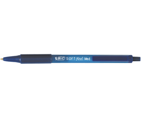 Ручка шариковая SOFT CLIC GRIP синяя BIC