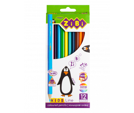 Colored pencils 12 color KIDS LINE 99911