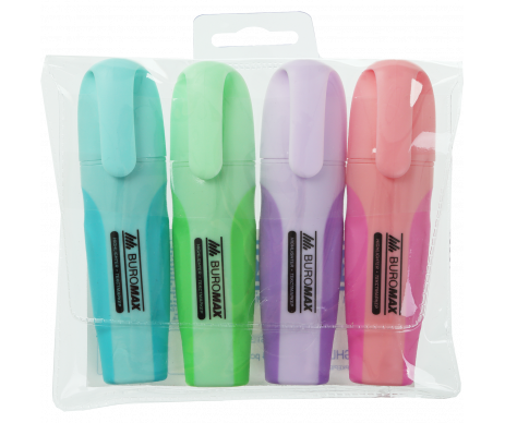 Set of 4 text markers Pastel BM 8905-94 