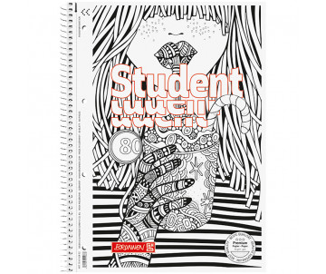 Zenart 1740 notebook, A4, 80 sheets 