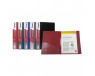 Folder on 2 rings 25 mm burgundy 3276  - foto  1