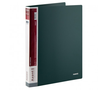 Folder on 2 rings 25 mm green 3277