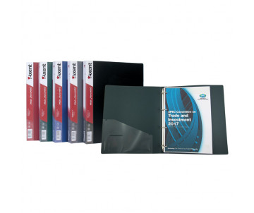 Folder on 4 rings 35 mm blue 3291 Folder on 4 rings 35 mm blue 3291