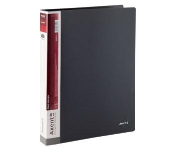 Folder on 4 rings 35 mm gray 3292