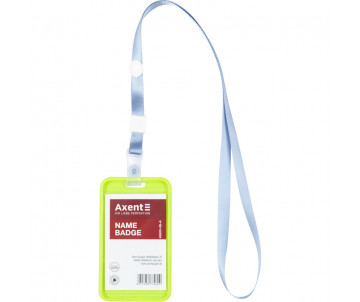 Badge cord with silicone clip 6534