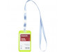 Badge cord with silicone clip 6534  - foto  1