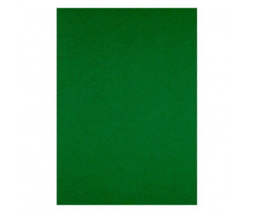 Обкладинка картонна під шкіру зелена 2736