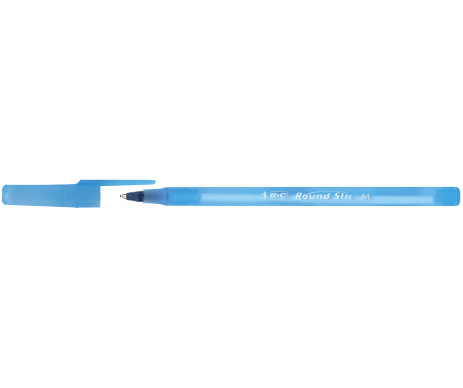 Ручка шариковая Round Stic синяя BIC 