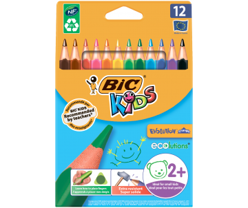 Colored pencils 12pcs Evolution BIC