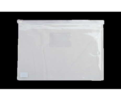 Folder A5 zip white BM.3947-12 