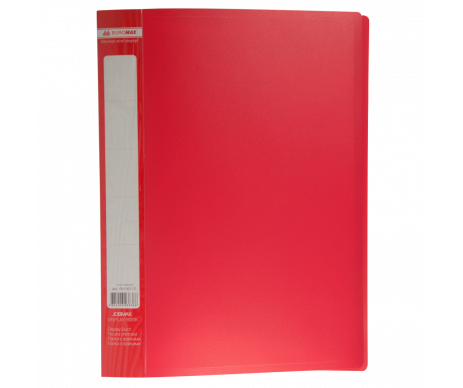 Folder with 30 files A4 red BM 3611-05 