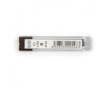 Грифелі для олівців KOH-I-NOOR 0.5 мм B