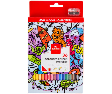 Карандаши цветные TEENAGE 36 цв 3019