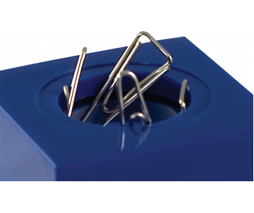 Box for paper clips with magnet BM-5085