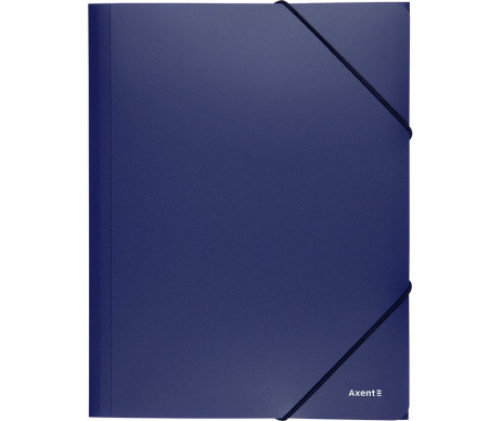 Folder on rubber bands A4 blue 3401