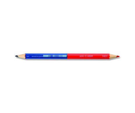 Colored pencil red-blue 2903
