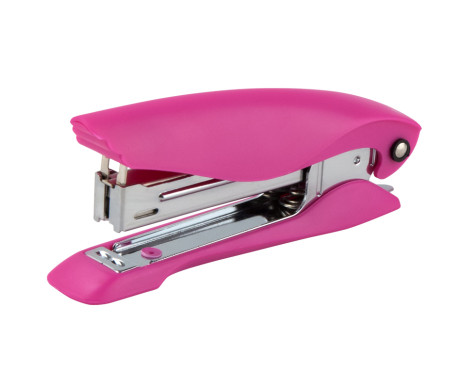 Степлер 10 до 12 л розовый 5618