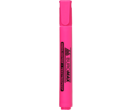 Текстмаркер круглий рожев 1мм BM 8906-10
