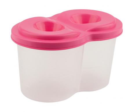 No-spill glass, pink, 5542