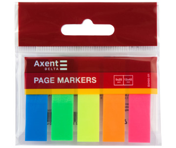 Закладка неонова 5 кольорів 125 шт 1114