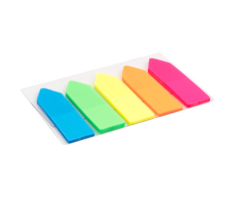 Bookmark neon 12х45мм 5цв 125шт D2450-02 
