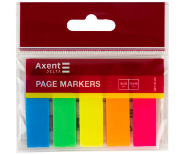 Bookmark neon 12х45мм 5цв 125шт D2450-02 