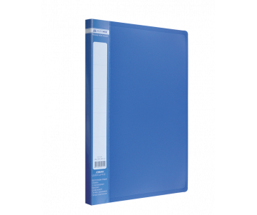 A4 folder with clip, blue BM.3401-02 