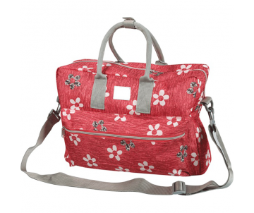 Daily bag FLOWER POWER PINK