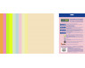 Бумага цветная набор А4 10 цв 20 листов  - фото  1