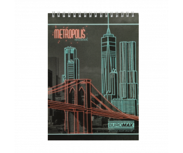 Блокнот для записів А5 METROPOLIS 0981