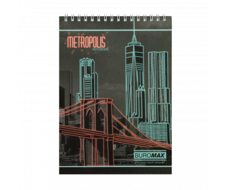 Блокнот для записів А5 METROPOLIS 0981